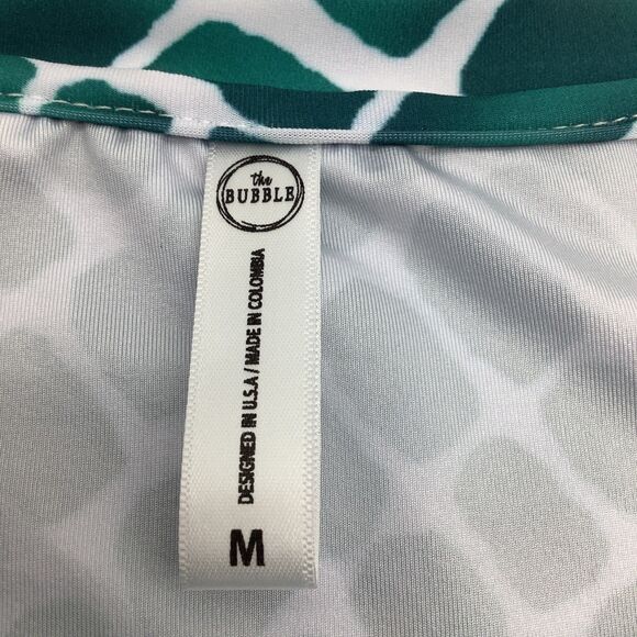 The Bubble Womens Crew Long Sleeve Top Green Size Medium NWT - Picture 7 of 9